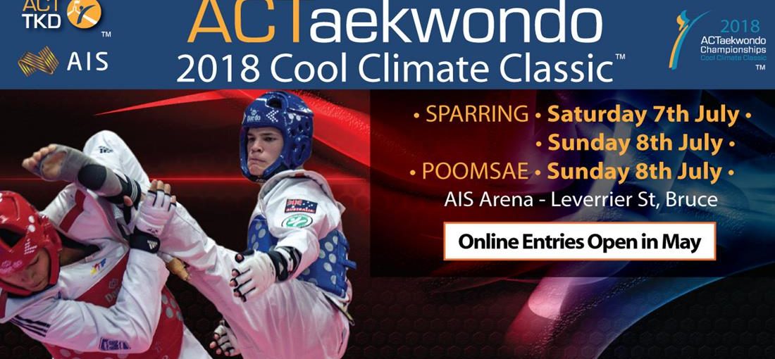 2018 ACT Taekwondo Championships Cool Climate Classic